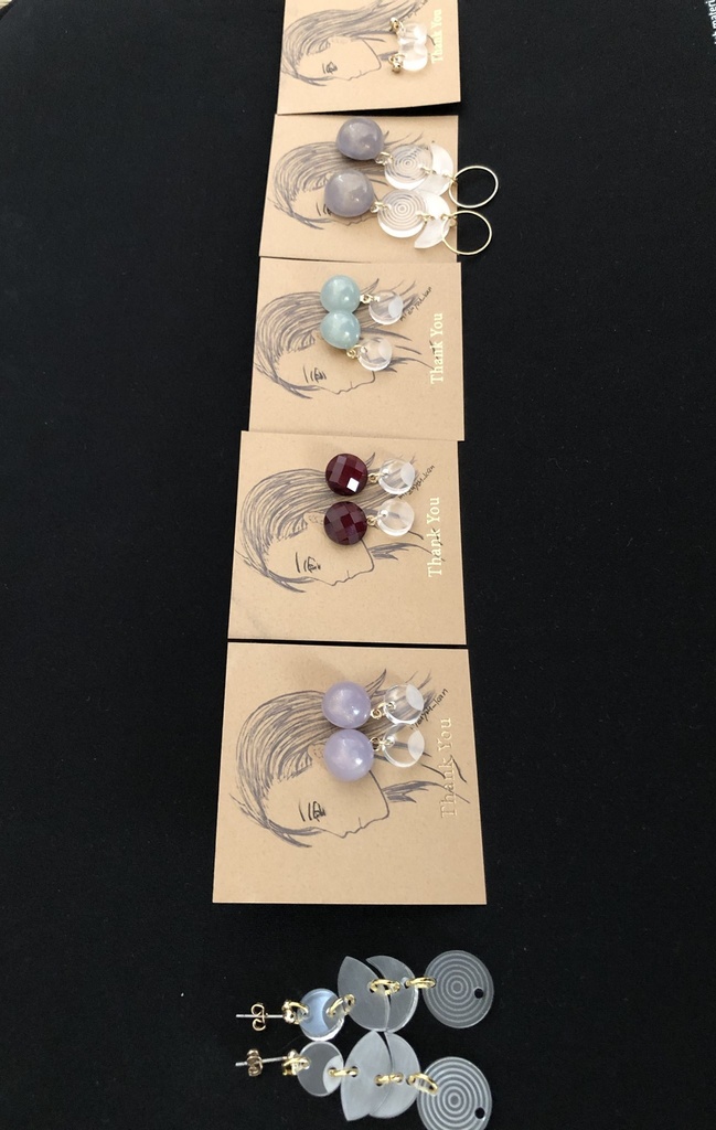 夏!創設期うちは/せんじゅ風 イメージピアス・イヤリング