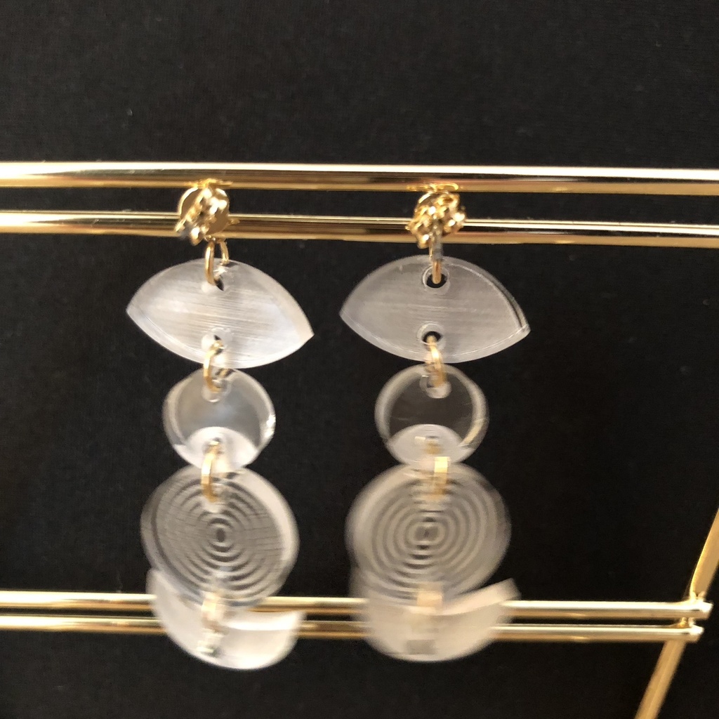 夏!創設期うちは/せんじゅ風 イメージピアス・イヤリング