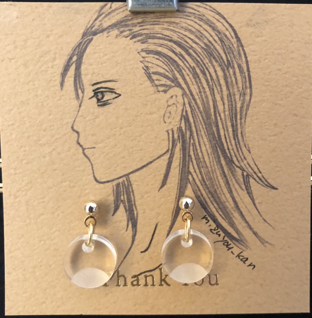 夏!創設期うちは/せんじゅ風 イメージピアス・イヤリング