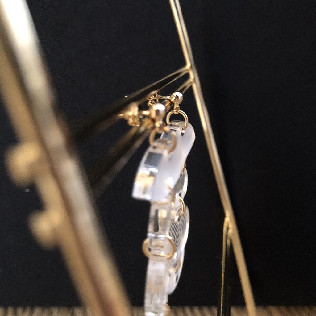 夏!創設期うちは/せんじゅ風 イメージピアス・イヤリング