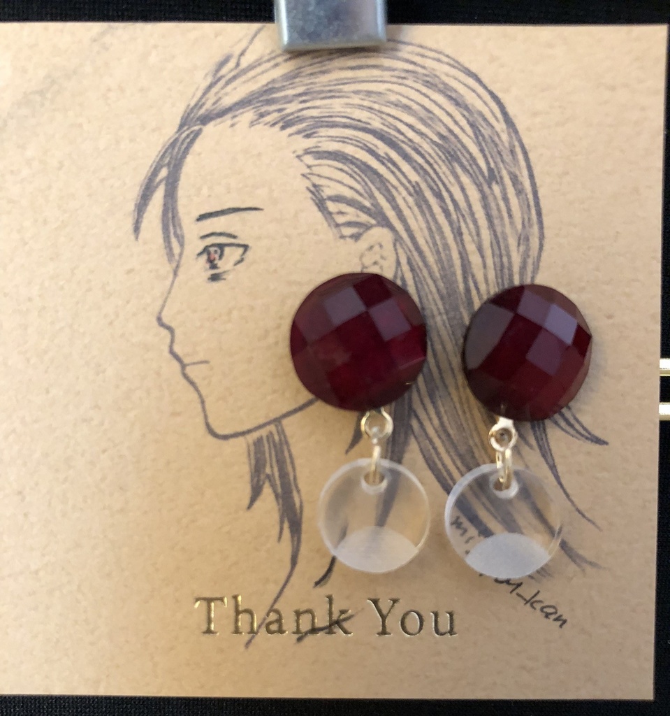 夏!創設期うちは/せんじゅ風 イメージピアス・イヤリング