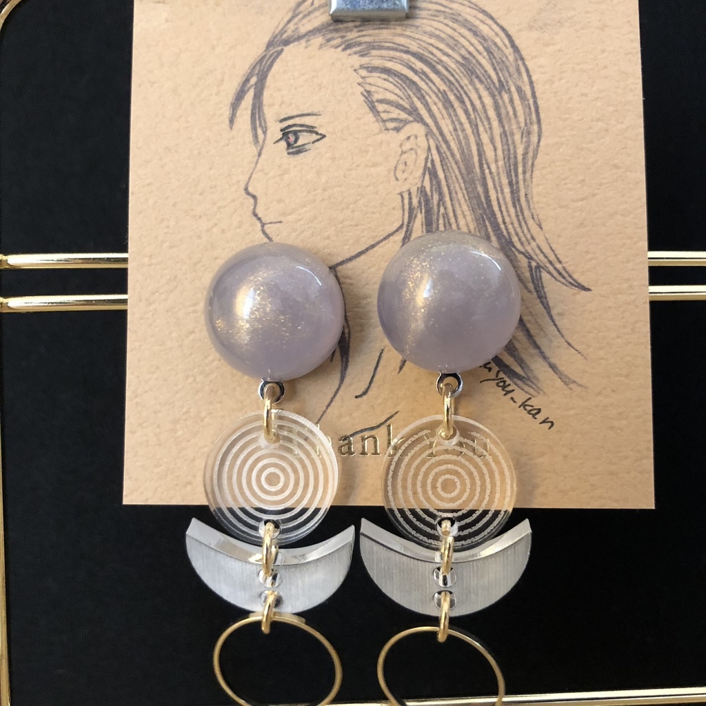 夏!創設期うちは/せんじゅ風 イメージピアス・イヤリング