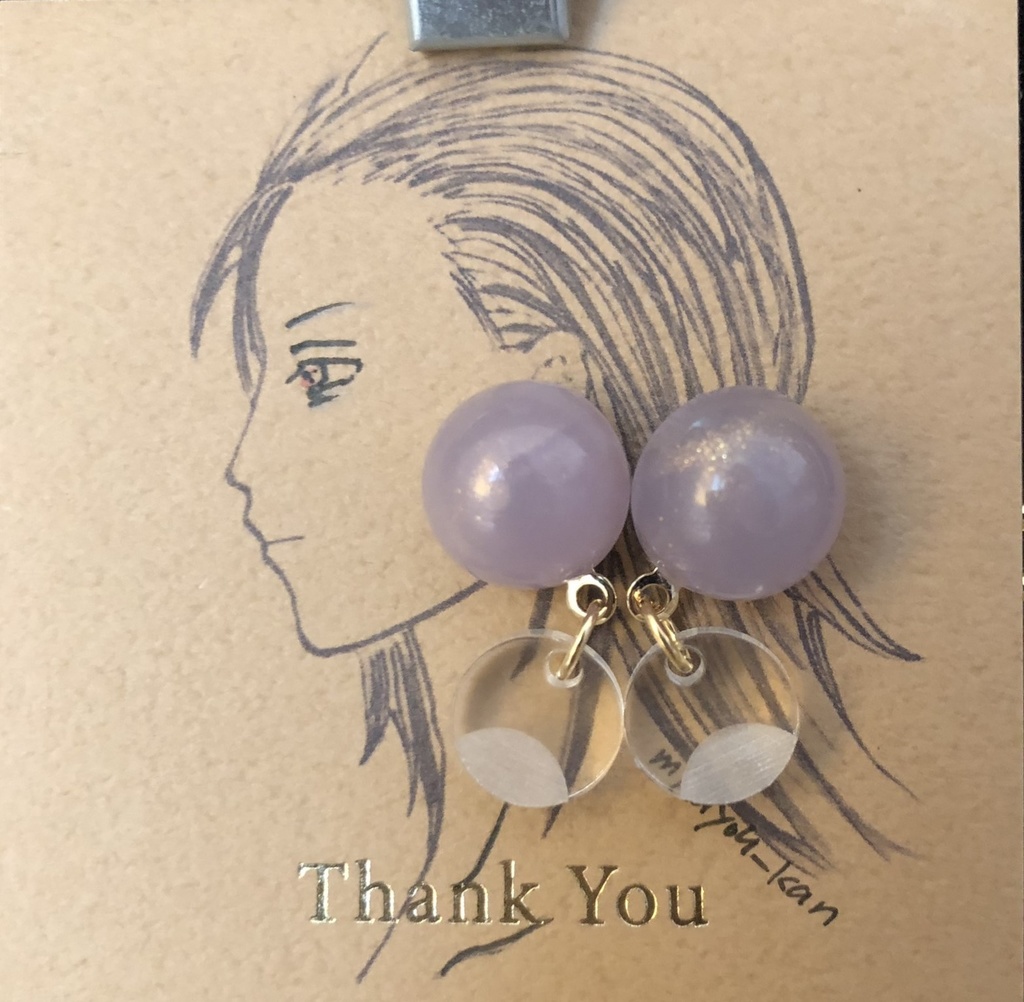 夏!創設期うちは/せんじゅ風 イメージピアス・イヤリング