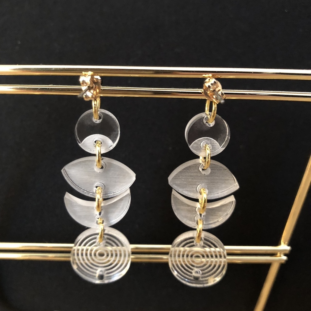 夏!創設期うちは/せんじゅ風 イメージピアス・イヤリング