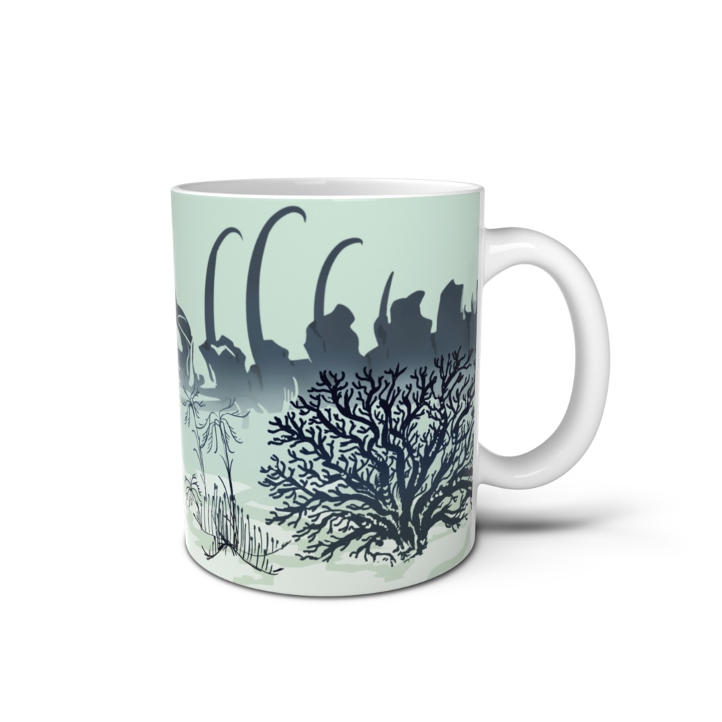 ソニアchanと海のそこマグカップ