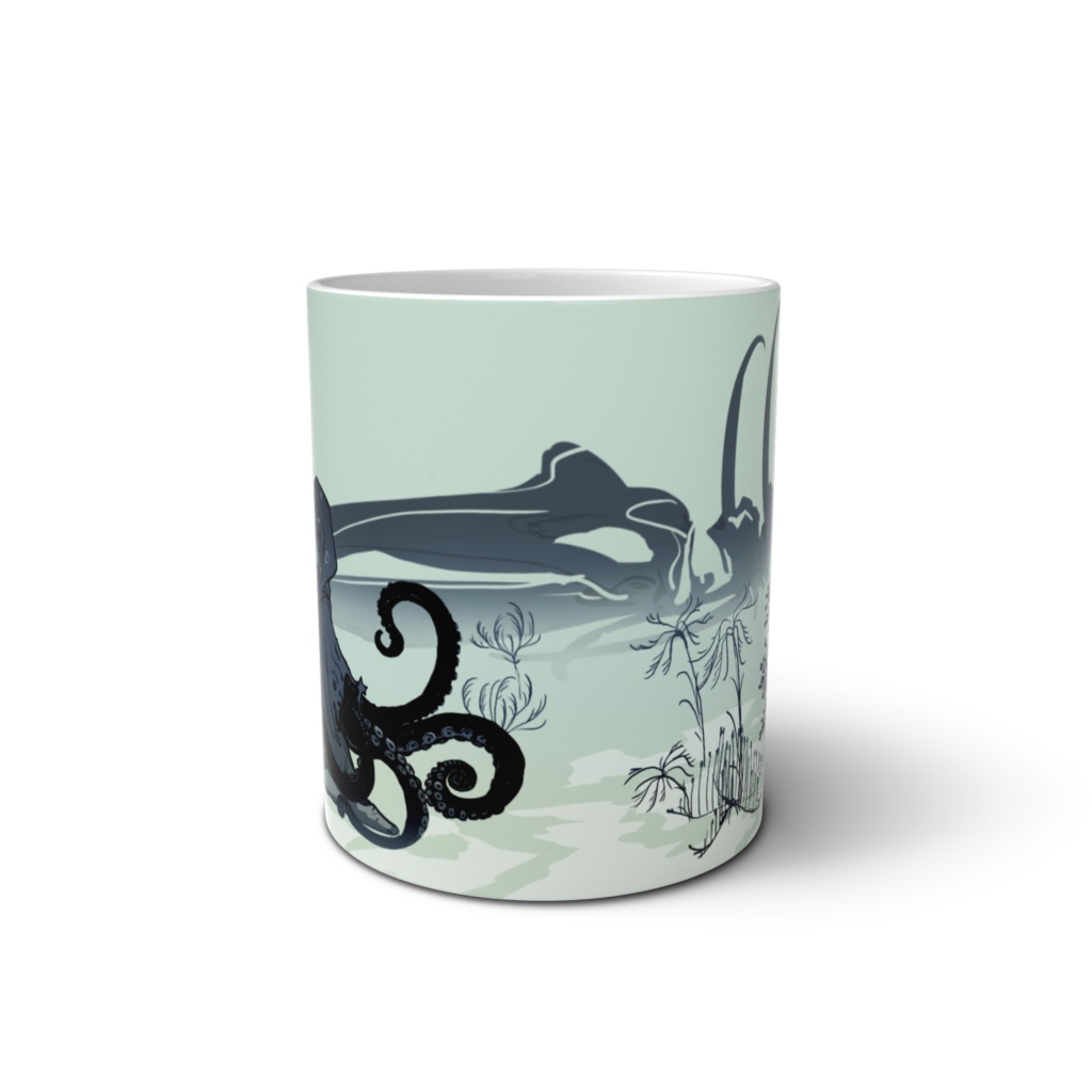 ソニアchanと海のそこマグカップ