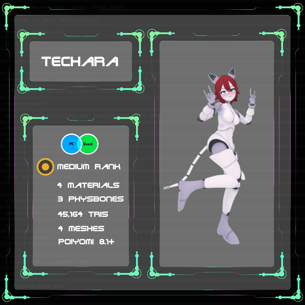 Techara Vrc Avatar