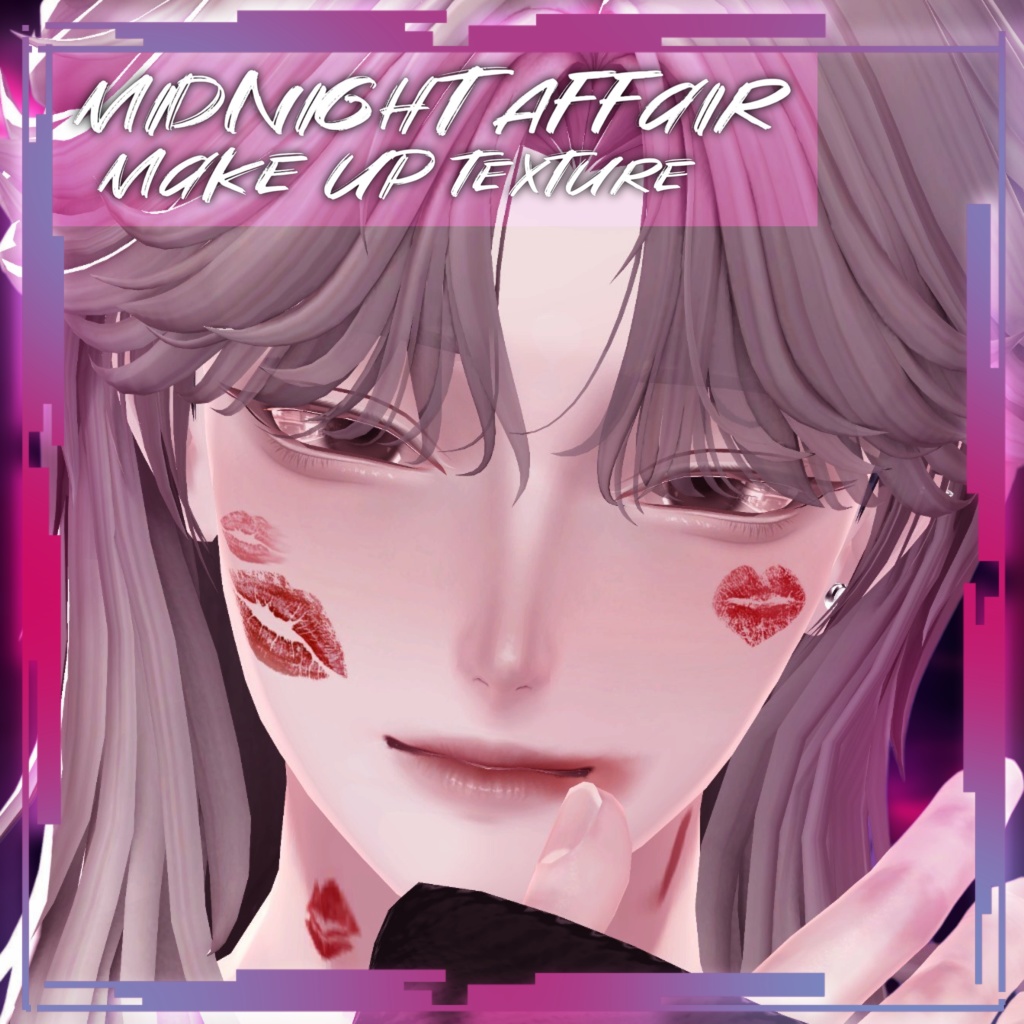  [Hanka] Midnight Affair🌙MAKEUP TEXTURE+shapkey&eye texture