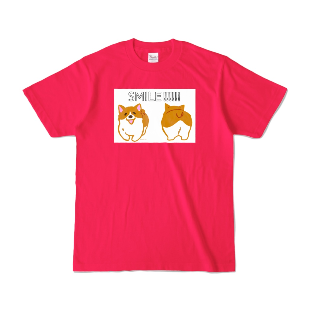 にこにこわんこTシャツ
