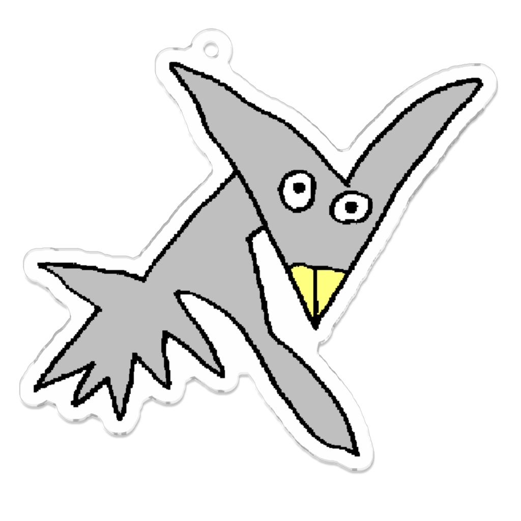 どたどりのアクリルキーホルダー