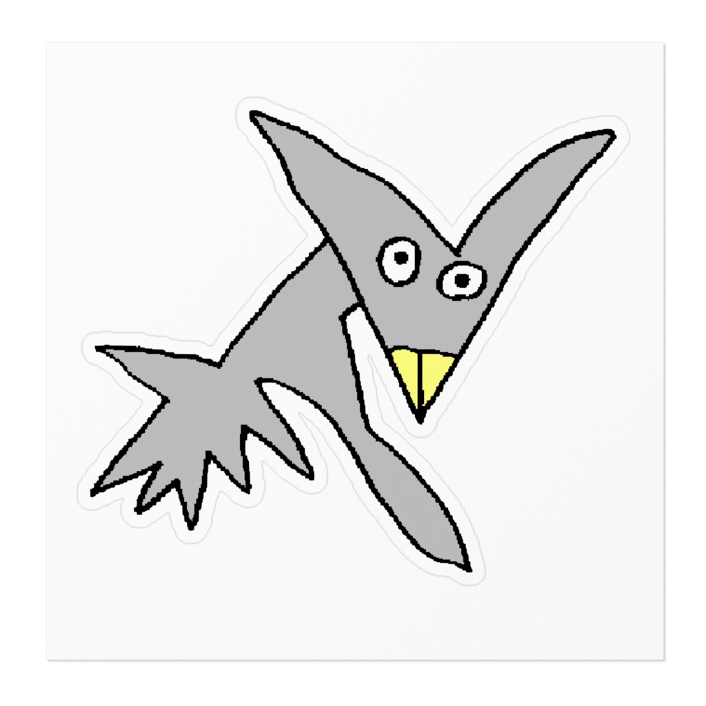 どたどりのステッカー