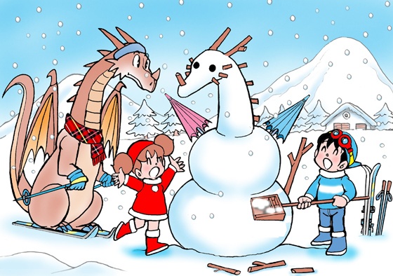 ドラゴンとバニーちゃん11