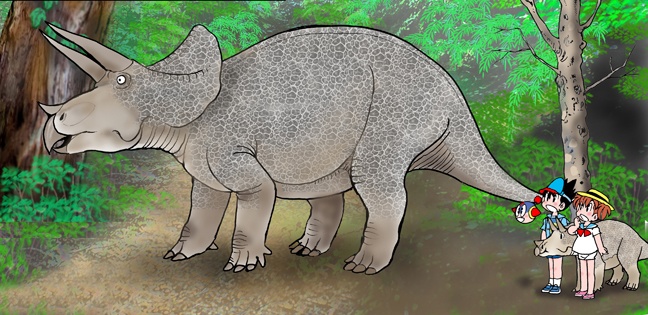 トリケラトプスとこどもたち2