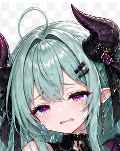 【TRPG立ち絵】魔界の薬屋・悪魔少女|ゴシック×ダークファンタジー