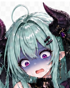 【TRPG立ち絵】魔界の薬屋・悪魔少女|ゴシック×ダークファンタジー