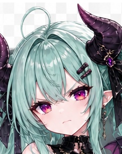 【TRPG立ち絵】魔界の薬屋・悪魔少女|ゴシック×ダークファンタジー
