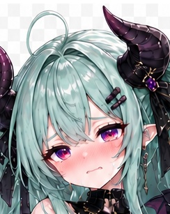 【TRPG立ち絵】魔界の薬屋・悪魔少女|ゴシック×ダークファンタジー
