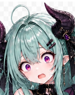 【TRPG立ち絵】魔界の薬屋・悪魔少女|ゴシック×ダークファンタジー