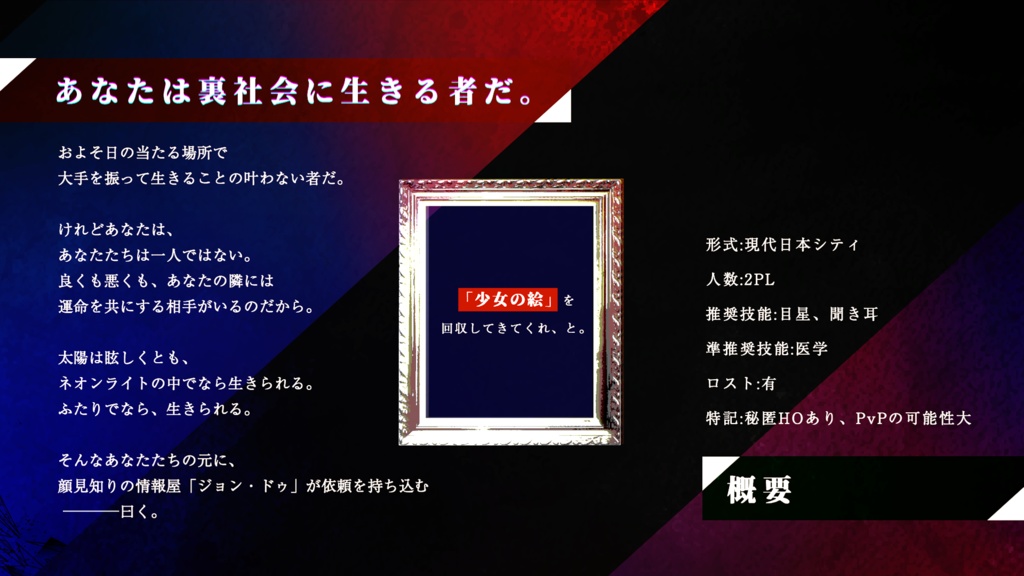 【CoCシナリオ】1/131のヴァーミリオン・ヒュー SPLL:E195468