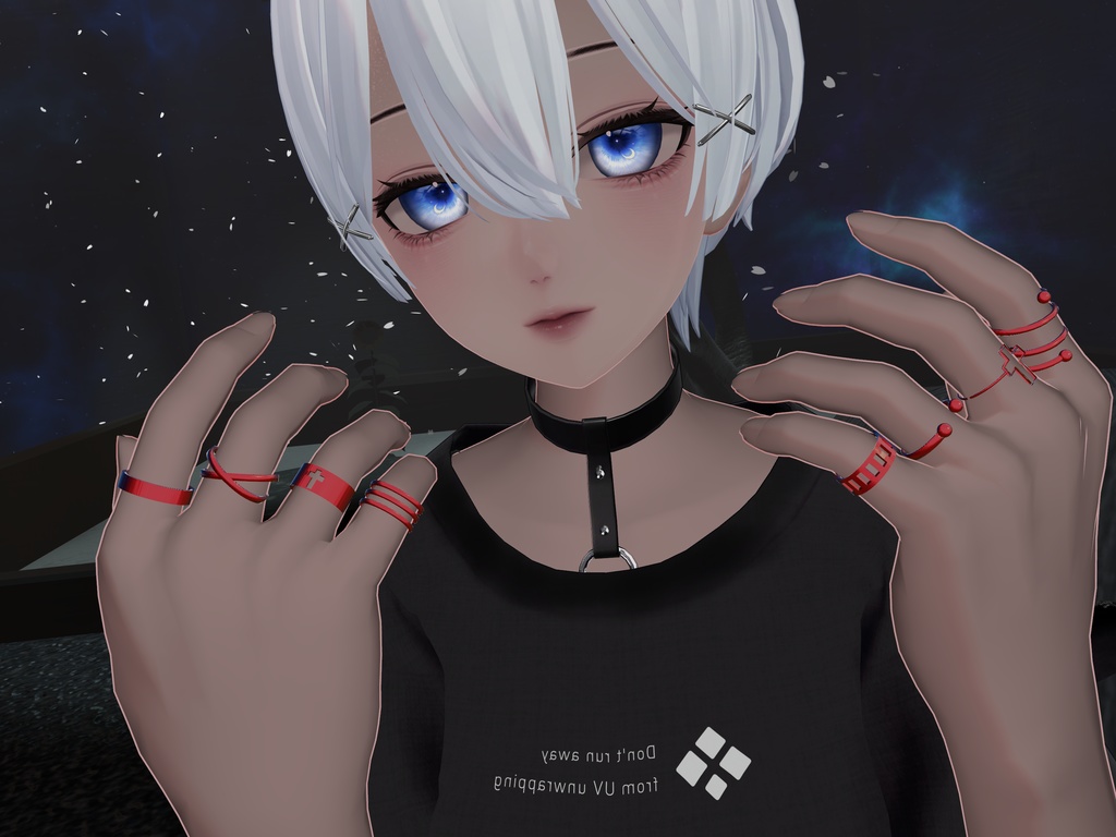 simple ring set 8種4color