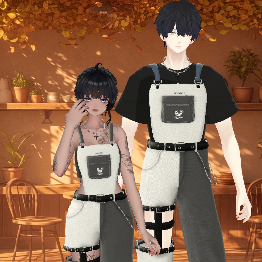 【15アバター対応】木漏れ日に、きみのとなりで【MA対応】落下ギミック付き