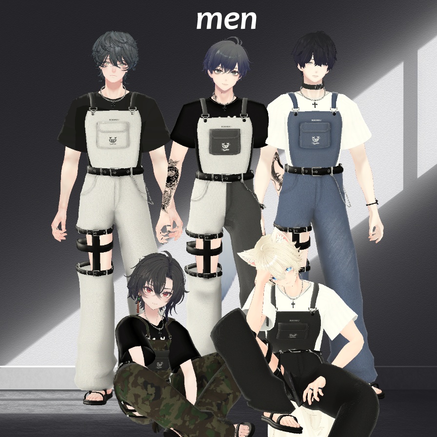 【15アバター対応】木漏れ日に、きみのとなりで【MA対応】落下ギミック付き