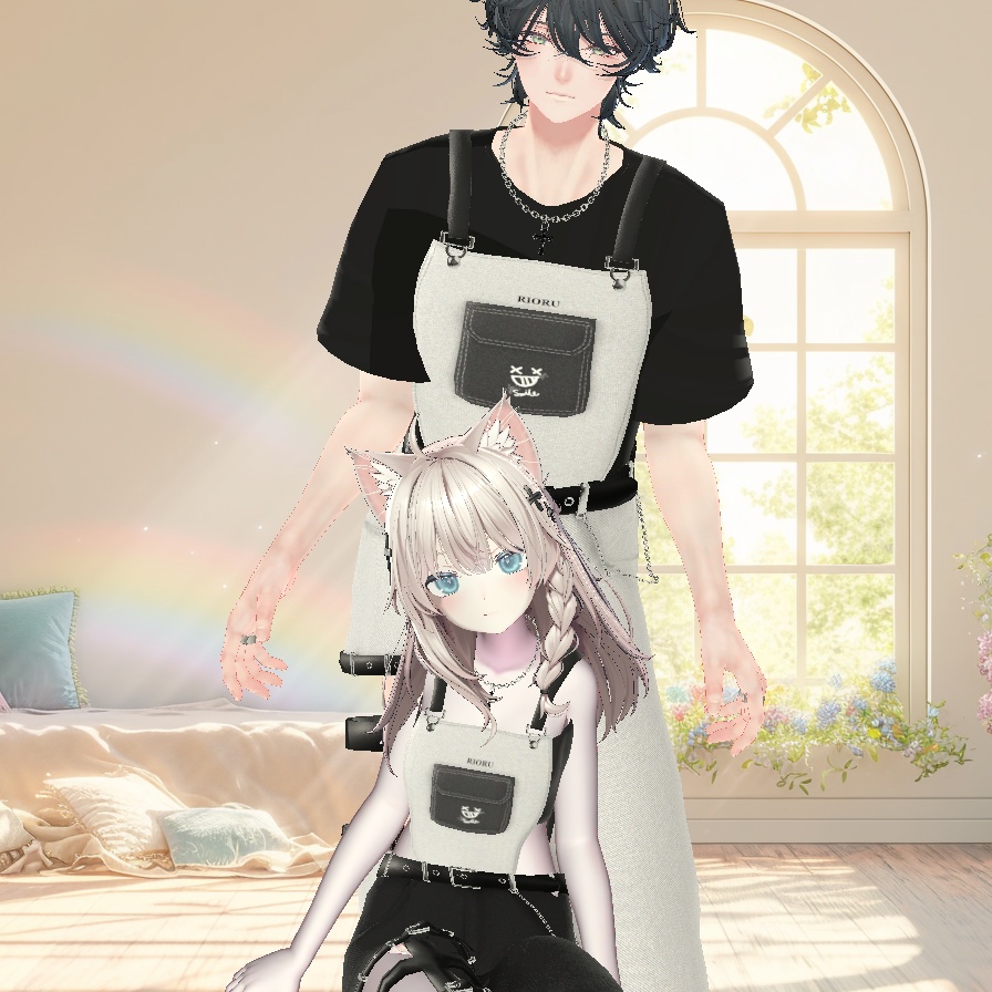 【15アバター対応】木漏れ日に、きみのとなりで【MA対応】落下ギミック付き