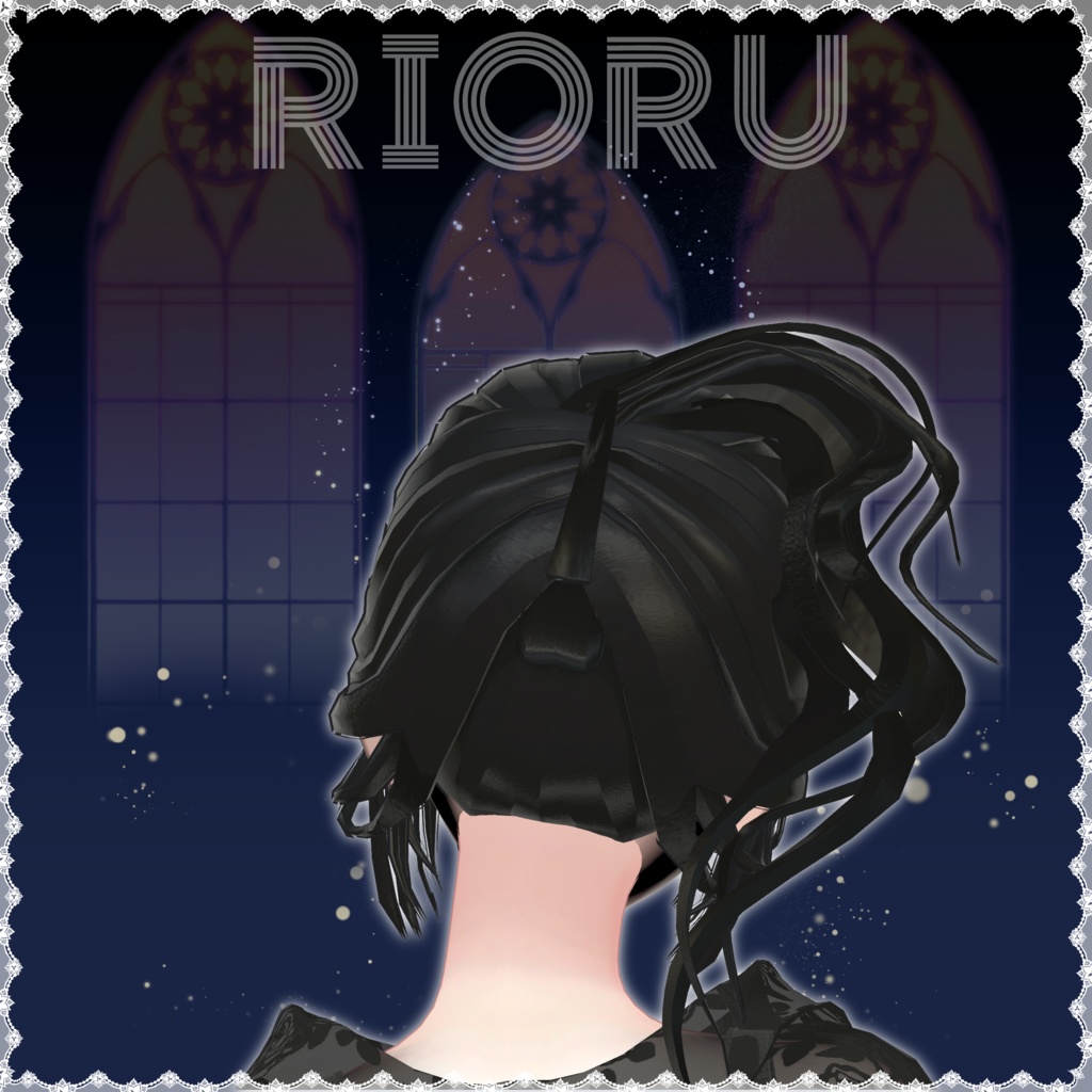 バレッタアップスタイル【9アバター対応】