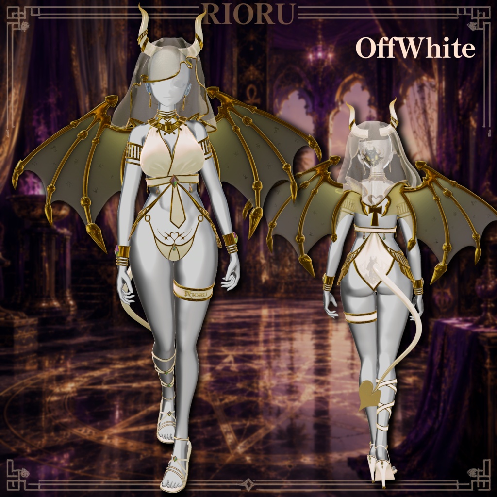【ギミック付き】Succubus×Anubis_サキュビス