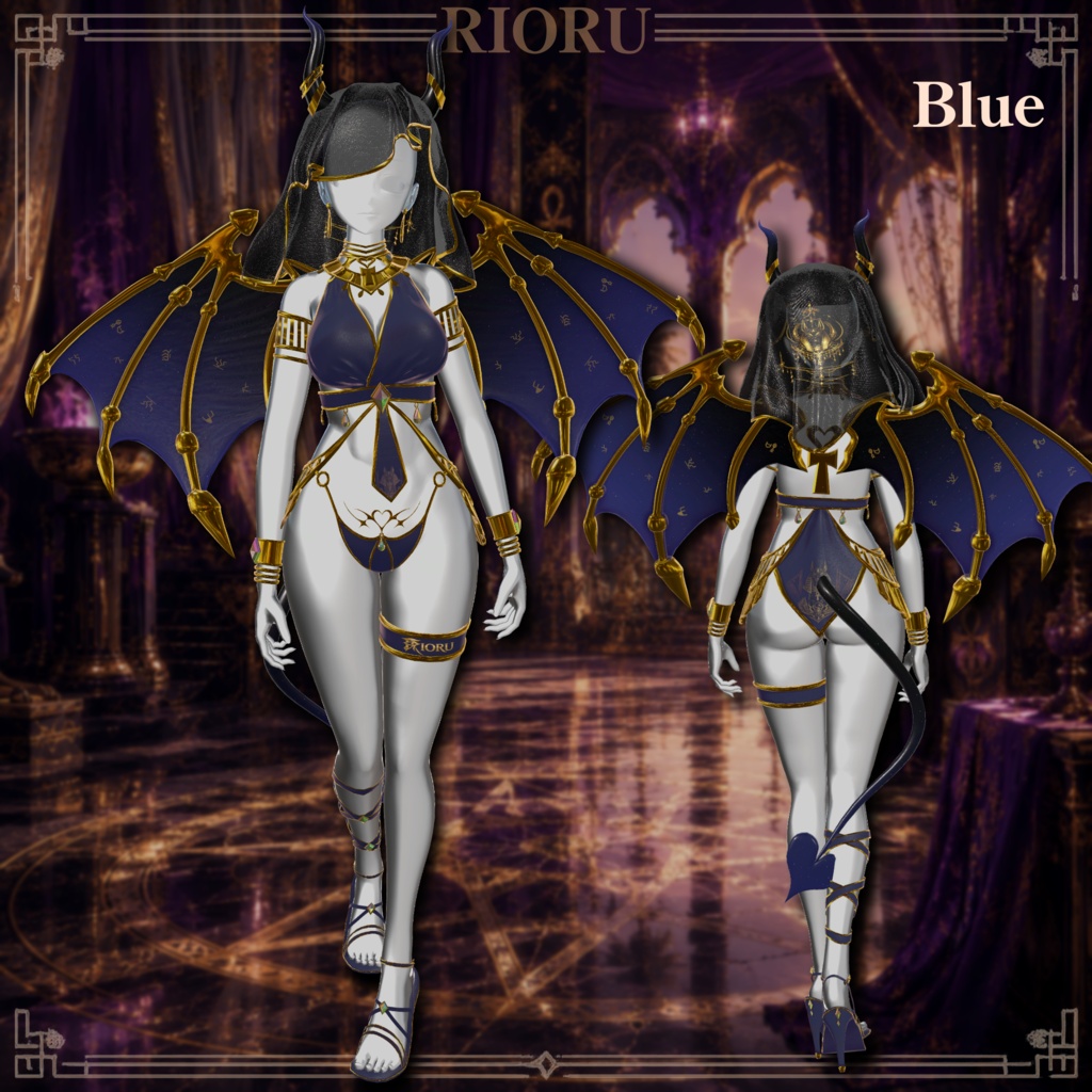【ギミック付き】Succubus×Anubis_サキュビス