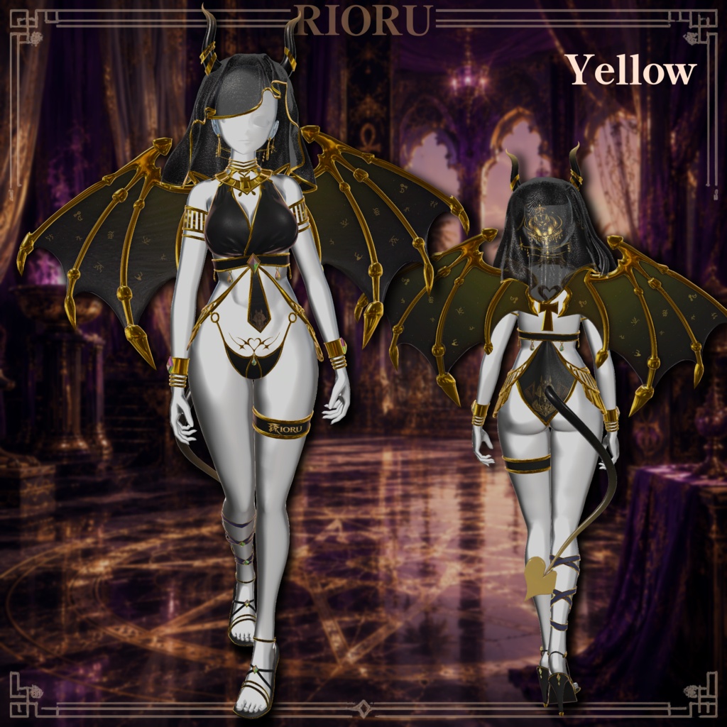 【ギミック付き】Succubus×Anubis_サキュビス