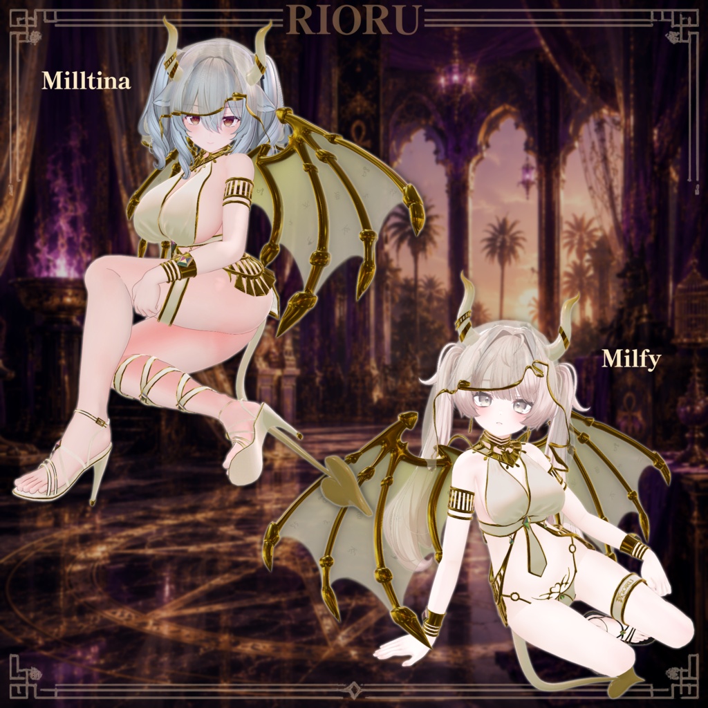 【ギミック付き】Succubus×Anubis_サキュビス