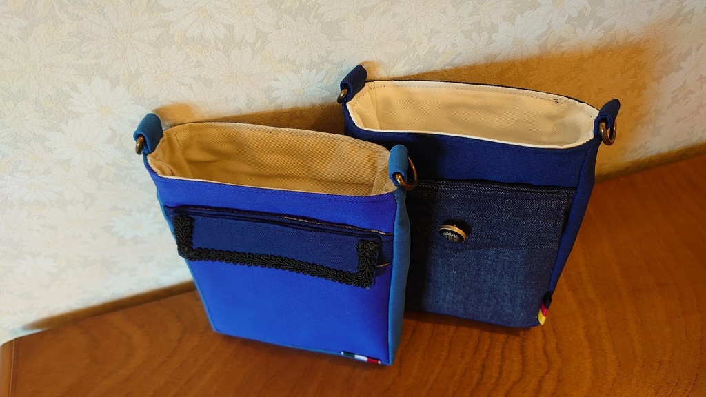 ミュ軍服風ミニバッグインバッグ