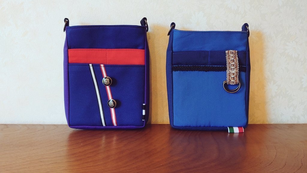 ミュ軍服風ミニバッグインバッグ