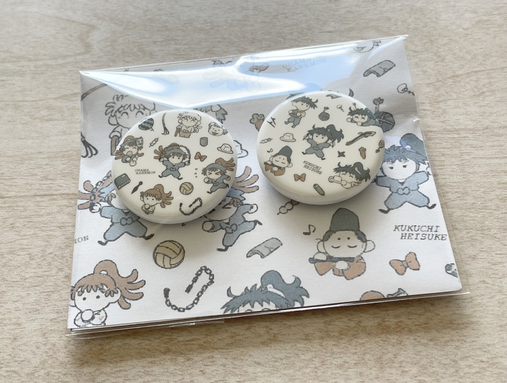 ごい缶バッジセット