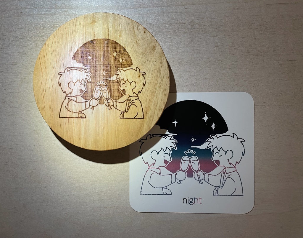 双忍コースター・夜