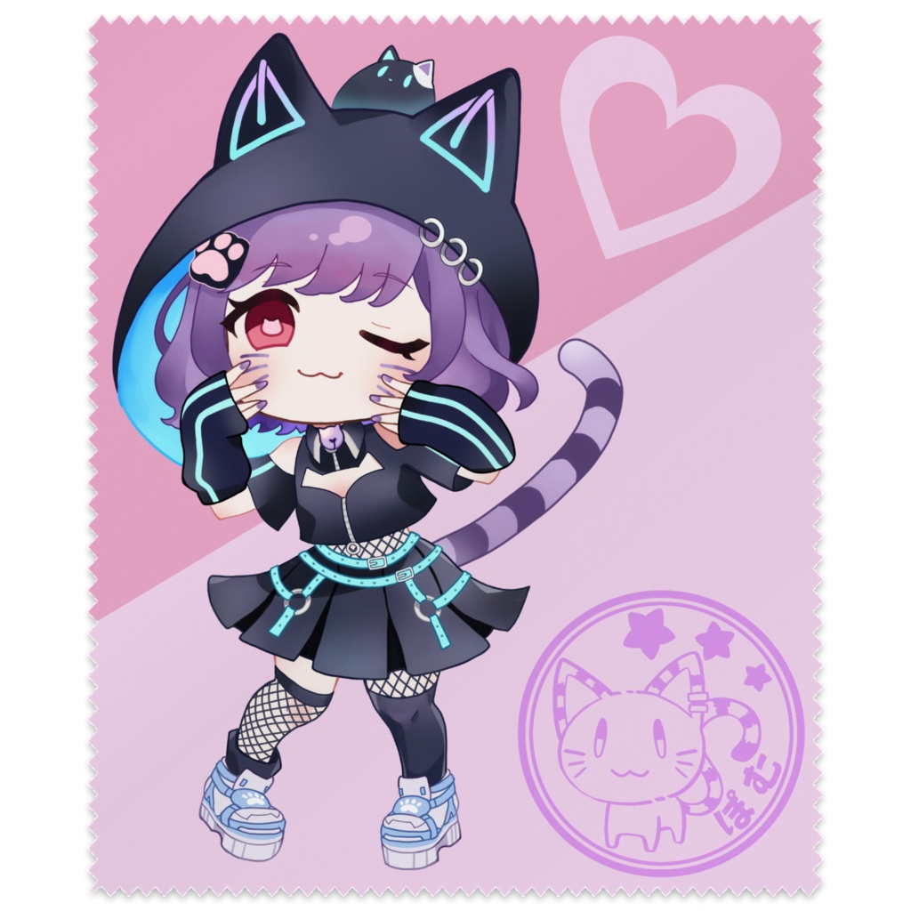 【2周年記念グッズ】メガネ拭き