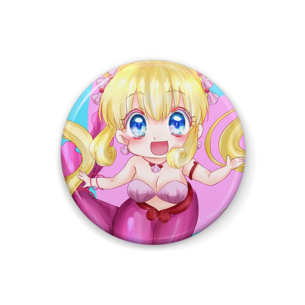 缶バッチ マーメイド