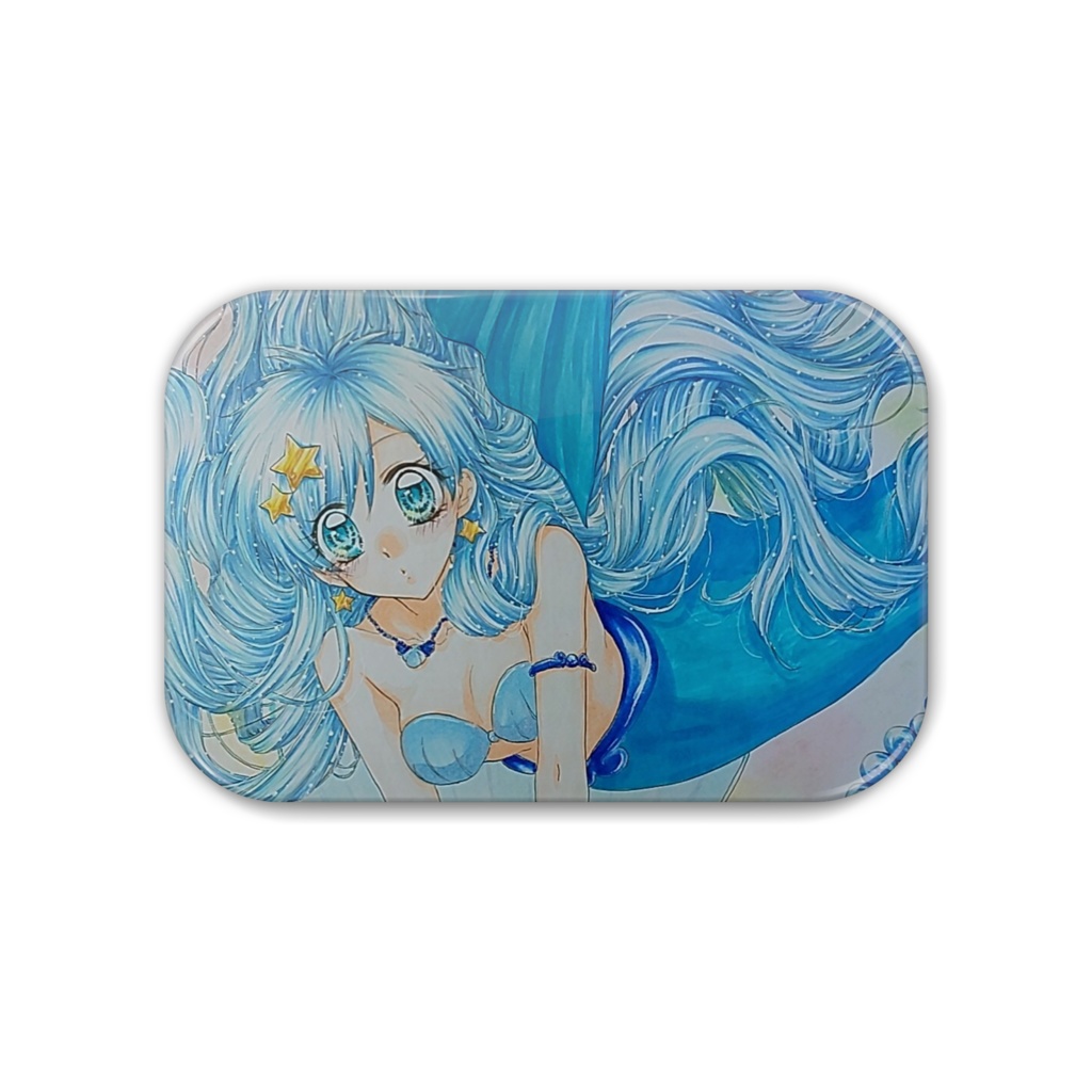 缶バッチ マーメイド