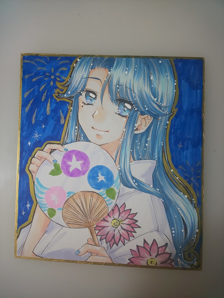 色紙イラスト ぴちぴちピッチ