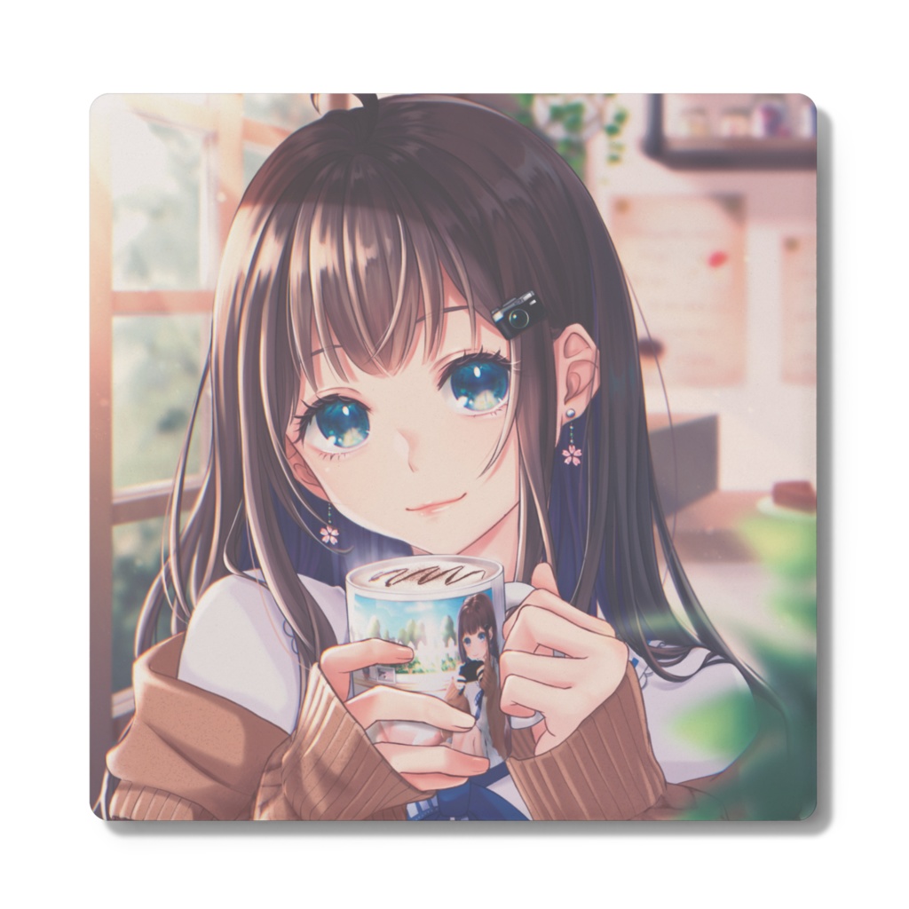 角形コースター【カフェver.】