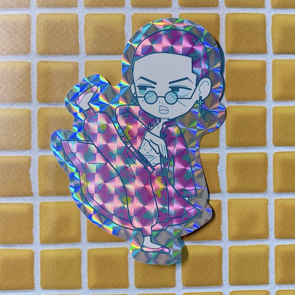 ギラギラステッカー 月