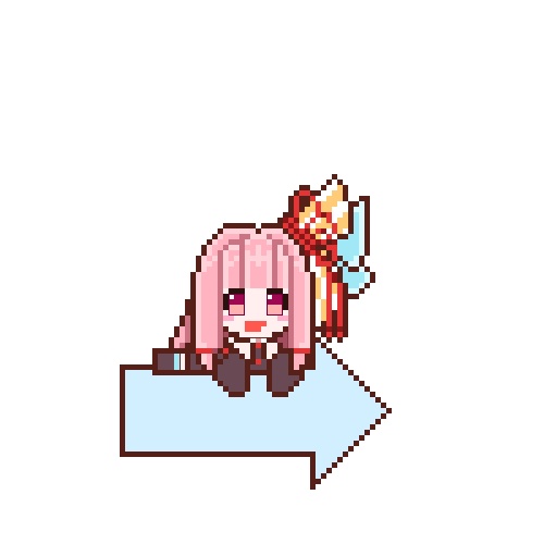 猫魔珠央式ドット絵風キャラクター素材まとめ