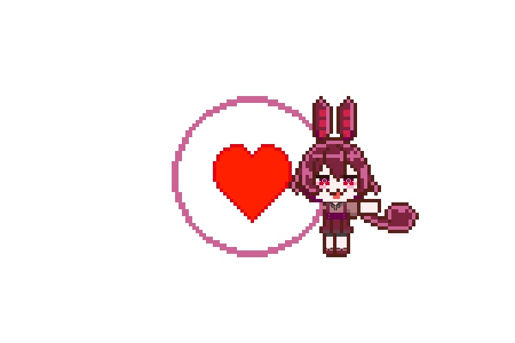 猫魔珠央式ドット絵風キャラクター素材まとめ