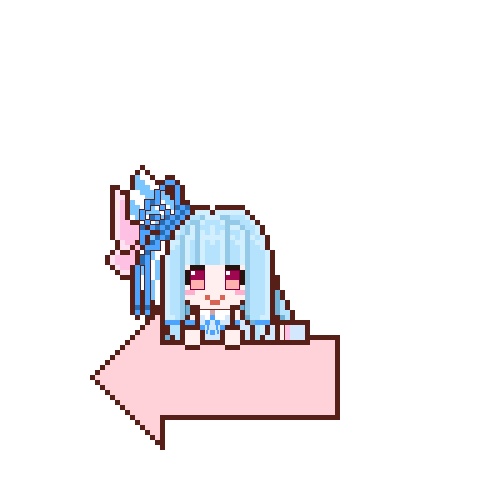 猫魔珠央式ドット絵風キャラクター素材まとめ