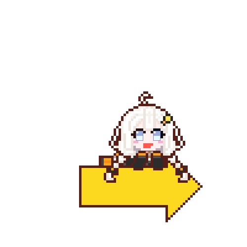 猫魔珠央式ドット絵風キャラクター素材まとめ