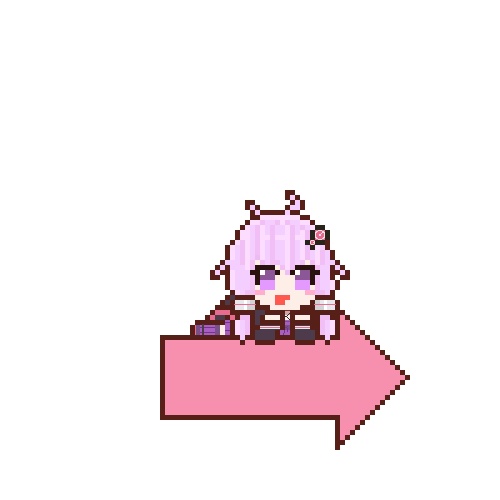 猫魔珠央式ドット絵風キャラクター素材まとめ