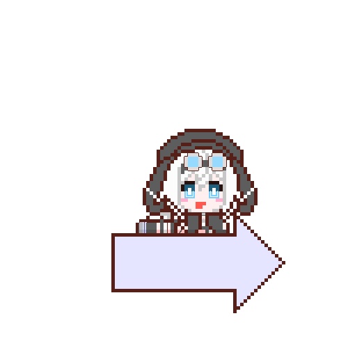 猫魔珠央式ドット絵風キャラクター素材まとめ