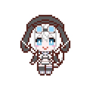 猫魔珠央式ドット絵風キャラクター素材まとめ