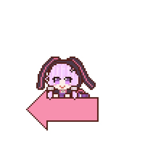 猫魔珠央式ドット絵風キャラクター素材まとめ